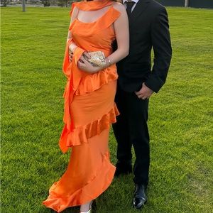 Redondo Pauline orange dress (worn once )